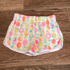 ⭐️ 2/$20 Girls Garanimals Pineapple Shorts 3T